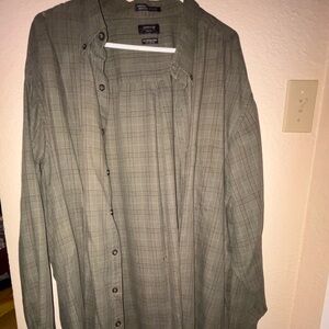 Arrow Men's Olive Checkered Shirt Jacket